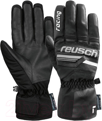 Перчатки лыжные Reusch Ski Race VC R-Tex XT / 6201257-7701 (р-р 6.5, Black/White)