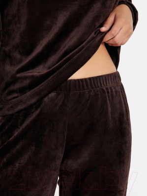 Комплект домашней одежды Mark Formelle 592327 (р.164/170-84-90, темно-коричневый)
