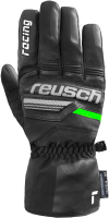 Перчатки лыжные Reusch Ski Race VC R-Tex XT / 6201257-7021 (р-р 10.5, Black/White/Neon Green) - 
