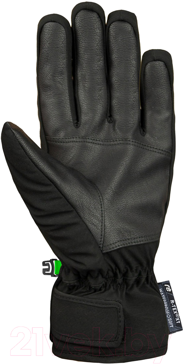 Перчатки лыжные Reusch Ski Race VC R-Tex XT / 6201257-7021 (р-р 10.5, Black/White/Neon Green) — фото 2