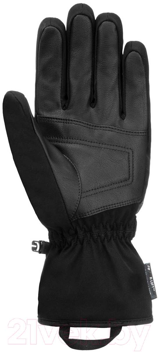 Перчатки лыжные Reusch Primus R-Tex Xt / 6201224-6623 (р-р 6.5, Black Melange/Safety Yellow/Brilliant) — фото 2