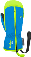 Варежки лыжные Reusch Ben Mitten / 6285408-4525 (р-р 1, Brilliant Blue/Safety Yel) - 