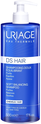 Шампунь для волос Uriage DS Hair Soft Balancing (500мл)