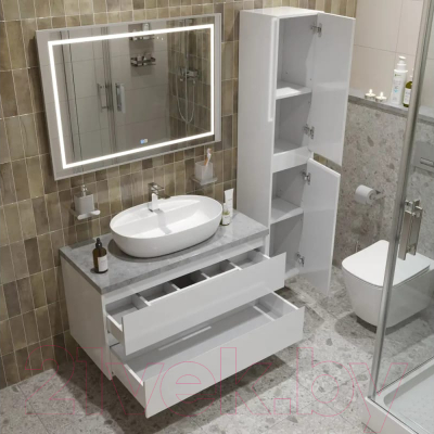 Мебель для ванной BelBagno Kraft 100 / KRAFT100BO-KEPMGL-1346-SET