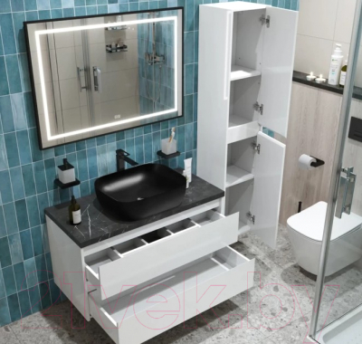 Тумба с умывальником BelBagno KRAFT100BO-KEPMNO-1302H301-SET