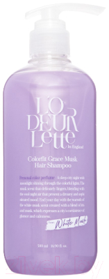 Шампунь для волос L'odeurlette In England Color Fit Grace Musk Hair Shampoo (500мл)