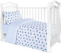 Комплект постельный для малышей АДЕЛЬ Kids Полундра / 9578706 - 
