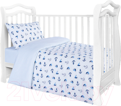 Комплект постельный для малышей АДЕЛЬ Kids Полундра / 9578706