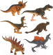Набор фигурок игровых Наша игрушка Динозавры / KL7-008 - 