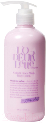 Лосьон для тела L'odeurlette In England Colorfit Grace Musk Body Lotion (500мл)