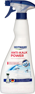 Чистящее средство для ванной комнаты Heitmann Для удаления известкового налета (500мл)