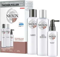 Набор косметики для волос Nioxin Система 3 Шампунь 300мл+Кондиционер 300мл+Маска 100мл - 