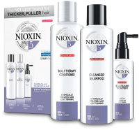 Набор косметики для волос Nioxin Система 5 Шампунь 300мл+Кондиционер 300мл+Маска 100мл - 