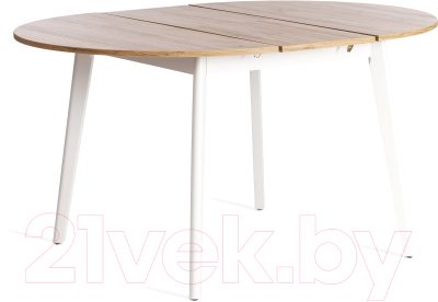 Обеденный стол Tetchair Svelto (дуб вотан/белый)