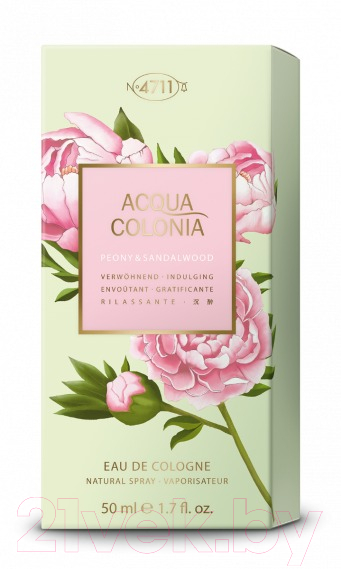 Одеколон N4711 Acqua Colonia Peony & Sandalwood