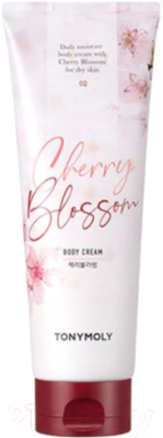Крем для тела Tony Moly Herry Blossom Chok Chok Body Cream С экстрактом цветка сакуры (250мл)