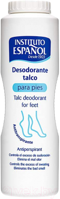 Тальк для ног Instituto Espanol Talc Deodorant For Feet Дезодорирующий (185г)