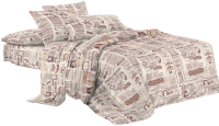 Комплект постельного белья Бояртекс №12568-03 Евро-стандарт (креп-жатка) - 
