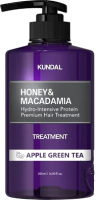 

Кондиционер для волос, Honey & Macadamia Treatment Apple Green Tea