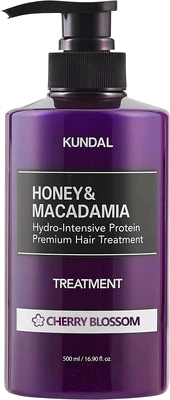 Кондиционер для волос Kundal Honey & Macadamia Treatment Cherry Blossom (500мл)