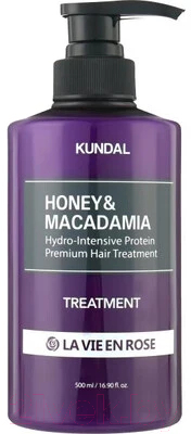 Кондиционер для волос Kundal Honey & Macadamia Treatment La Vie En Rose (500мл)