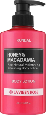 Лосьон для тела Kundal Honey & Macadamia Body Lotion La Vie En Rose (500мл)