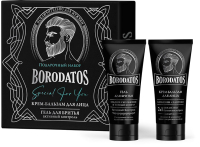 Набор косметики для лица Borodatos Special For You Гель для бритья 75мл+Крем-бальзам для лица 75мл - 