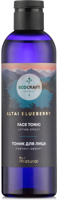 Тоник для лица EcoCraft Altai Blueberry Лифтинг-эффект Натуральный (250мл)