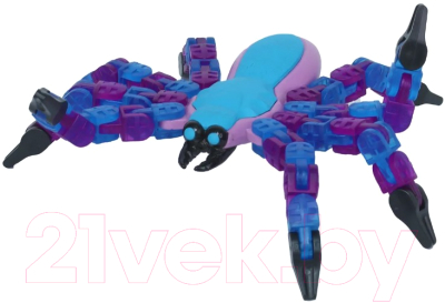 Игрушка антистресс Klixx Creaturez Паук / KX100B (синий)