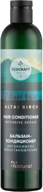 Бальзам для волос EcoCraft Altai Birch Интенсивное восстановление Натуральный (370мл)