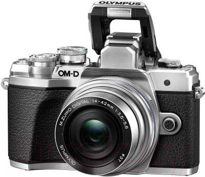 Беззеркальный фотоаппарат Olympus E-M10 Mark III Kit 14-42mm EZ (серебристый)