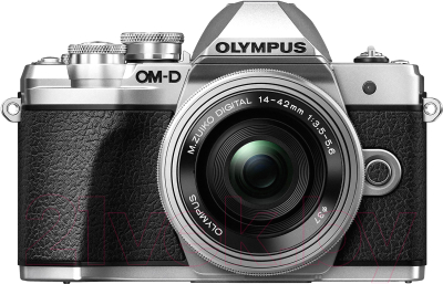 Беззеркальный фотоаппарат Olympus E-M10 Mark III Kit 14-42mm EZ (серебристый)