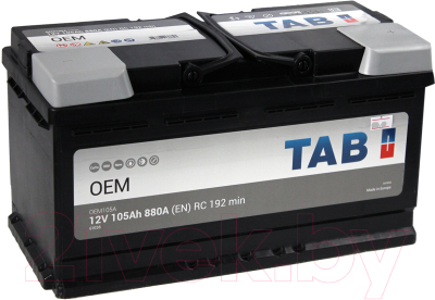 Автомобильный аккумулятор TAB OEM 105 R / 299005 (105 А/ч)