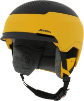 Шлем горнолыжный Alpina Sports Gems Burned / A9235-45 (р-р 55-59, желтый/черный матовый)) - 