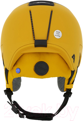 Шлем горнолыжный Alpina Sports Gems Burned / A9235-45 (р-р 55-59, желтый/черный матовый))