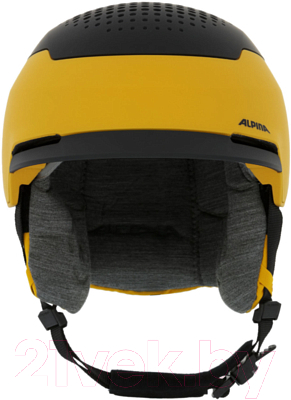Шлем горнолыжный Alpina Sports Gems Burned / A9235-45 (р-р 55-59, желтый/черный матовый))