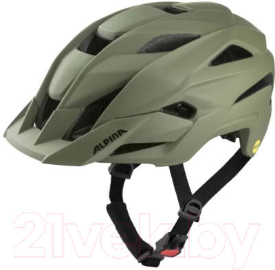 Защитный шлем Alpina Sports Stan Mips / A9768-70 (р-р 51-55, оливковый матовый)