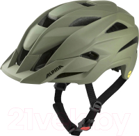 Защитный шлем Alpina Sports Stan Mips / A9768-70 (р-р 56-59, оливковый матовый) - 