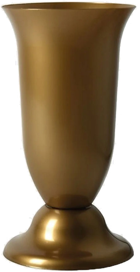 Ваза садовая Szemikowie Flakon №4 / SZ-058 (золото)