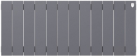 Радиатор биметаллический Royal Thermo Piano Forte 300 Silver Satin (12 секций) - 