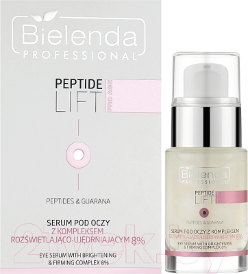 Сыворотка для век Bielenda Professional Peptide Lift С пептидами и экстрактами (15мл)