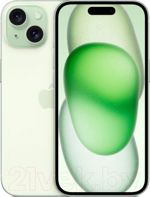 Смартфон Apple iPhone 15 256GB A3090 / A3089 (зеленый)