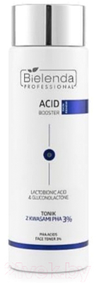 Тоник для лица Bielenda Professional Acid Booster с кислотами PHA 3% (200мл)