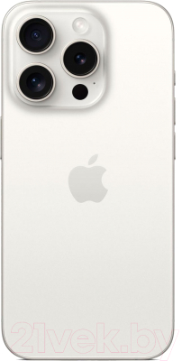 Смартфон Apple iPhone 15 Pro 128GB A3102 / A3101 (белый титан)