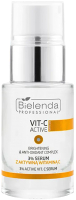 Сыворотка для лица Bielenda Professional Vit-C Active с витамином С 3% (15мл) - 