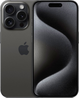 Смартфон Apple iPhone 15 Pro 256GB A3102 / A3101 (черный титан) - 