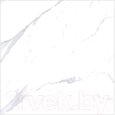 Плитка Zerde Tile Statuario White матовый (600x600)