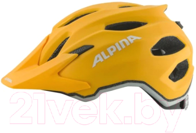 Защитный шлем Alpina Sports Carapax Jr / A9702-45 (р-р 51-56, желтый матовый)
