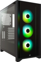 

Корпус для компьютера, iCUE 4000X RGB Tempered Glass Mid-Tower / CC-9011204-WW