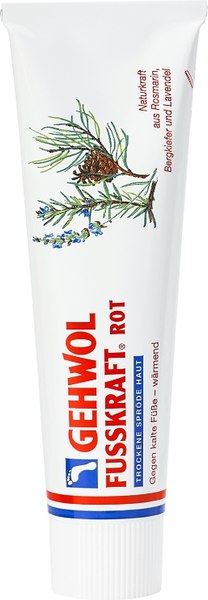 Крем для ног Gehwol Бальзам Fusskraft Red Красный Сухая кожа (75мл)
